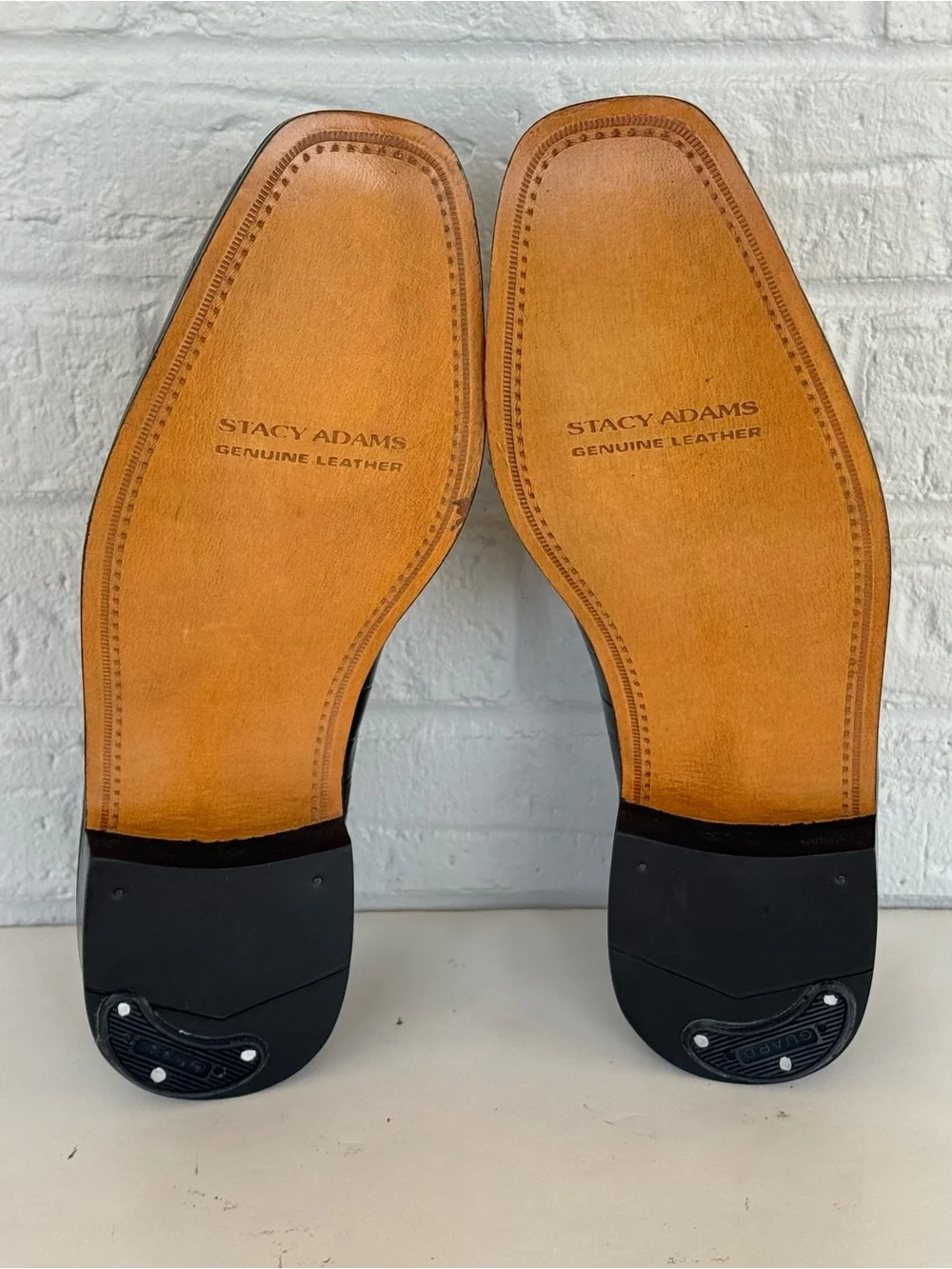 Stacy Adams Alligator Print Square Toe Loafers Men's 8